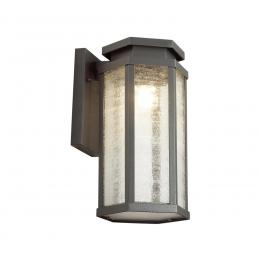 Odeon light 4048/1W NATURE ODL18 647 темно-серый/белый Уличный настенный светильник IP44 E27 100W 220V GINO  - 3 купить